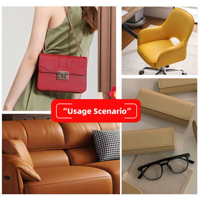 가구 및 자동차 실내 장식용 PVC 니트 가죽 원단 0.6mm 두께