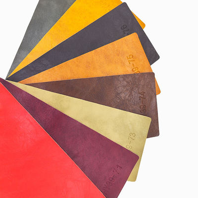 가구용 PVC 크레이지 호스 오일 왁스 인조 가죽 54인치 너비