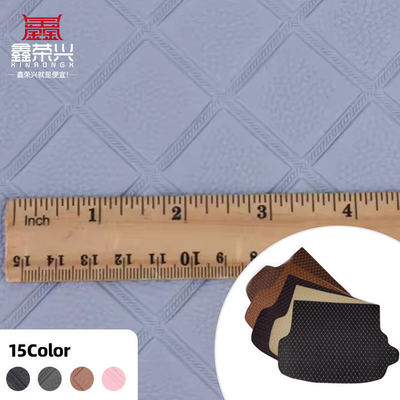 PVC 롬부스 리치 엠보스 스타일 자동차 발용 인공 합성 가죽 자동차 좌석 소파 장식 가방 가짜 가죽 천