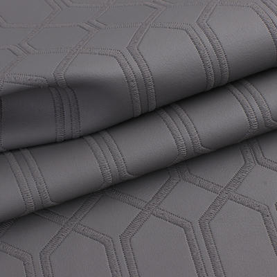 pvc 모방 수직 육각 인공 합성 가죽 자동차 발자국 자동차 좌석 소파 장식 가방 가짜 가죽 천