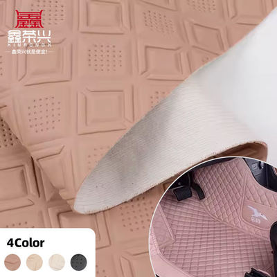 PVC 다이아몬드 펀칭 엠보스 스타일 자동차 발용 인공 합성 가죽 자동차 좌석 소파 장식 가방 가짜 가죽 천