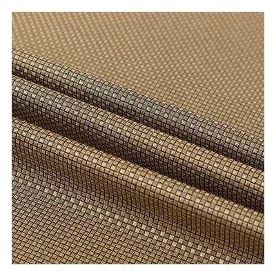 PVC 금속 펄 라이트 컬러 소형 직조 패턴 인조 합성 포장 지갑 상자 신발 노트북 인조 가죽 직물