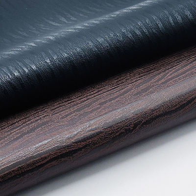 도매 PVC 스트라이프 가죽 인조 합성 가죽 나무 인쇄 포장 지갑 상자 신발 노트북 인조 가죽 원단