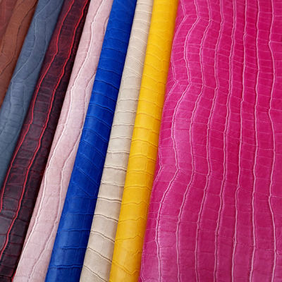 PVC 대나무 곡물 인공 합성 가죽 지갑 상자 신발 Ntoebook 가짜 가죽 직물