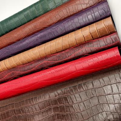 PVC 대나무 곡물 인공 합성 가죽 지갑 상자 신발 Ntoebook 가짜 가죽 직물