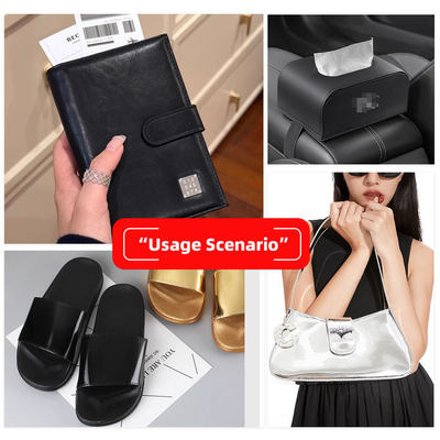 도매 PVC 하이라이트 006 하이라이트 번개 곡물 패턴 인공 합성 가죽 지갑 상자 신발 노트북 천