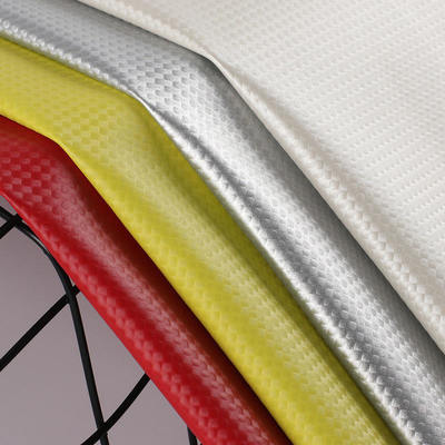 의류 가방 이어폰 슬리브 박스용 탄성 PU 탄소 섬유 빨대 매트 곡물 인조 가죽