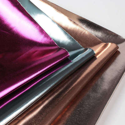 금속 필름 PU R61 양자 곡물 합성 가죽 의류 지갑 상자 신발 가방 노트북 가짜 가죽 직물