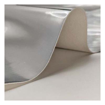 고품질 합성 가짜 신발 핸드백 노트북 가죽 PU 무지 롤로그램 금속 화려한 거울 가죽 천