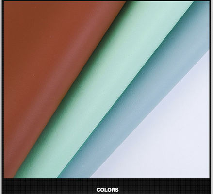 Semi PU 1.3mm Grind Arenaceous Grain 합성 가죽 지갑 케이스 신발 노트북 테이블 매트 가죽 직물