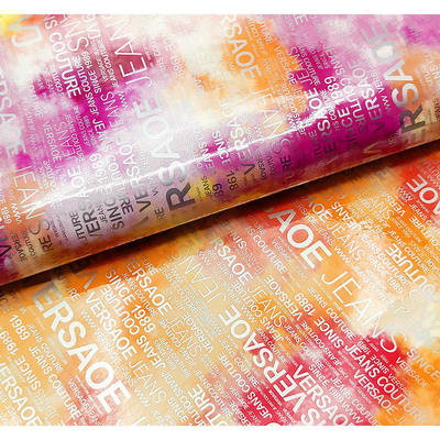 PU 레인보우 레터 프린트 매거진 디자인 합성 가죽 방수 인조 가죽 가방 수하물 화장품 가구/소파용