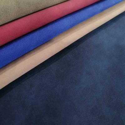 PU 누벅 가죽 합성 가죽 직물 모방 면화 바닥 신발 가방 노트북 직물 점포 소매