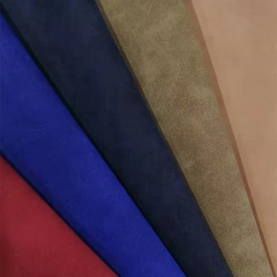 PU 누벅 가죽 합성 가죽 직물 모방 면화 바닥 신발 가방 노트북 직물 점포 소매