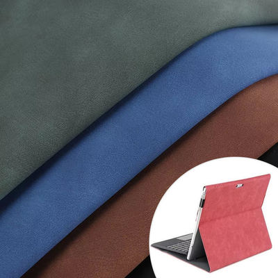 PU 두 색상 얼어붙은 양피 Nubuck 곡물 합성 가죽 가방 신발 지갑 장식 노트북 케이스 가짜 가죽 직물