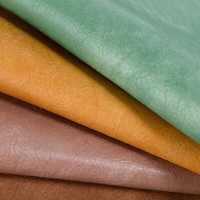 가방, 신발, 소파, 의자, 지갑, 장식, 벨트용 PVC 유광 왁스 태닝 인조 합성 가죽