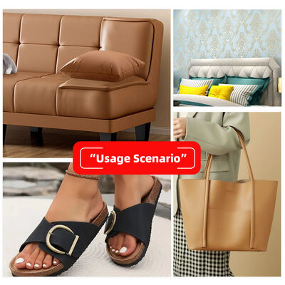 SEMI PU 생선 껍질 곡물 합성 가죽 가방 소파 의자 가방 신발 테이블 매트 장식 차 가짜 가죽 천