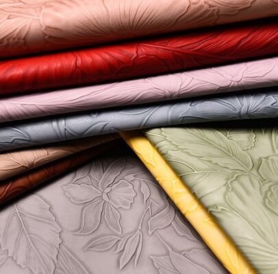 PVC 126 꽃 패턴 웅장한 스타일 인위 합성 가죽 가방용 플래시매트 신발 장식 패키지 가짜 가죽 천