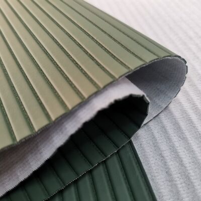 가구용 소파 시트 가정용품용 PVC 줄무늬 그레인 합성 인조 가죽 엠보싱 인조 가죽 소재