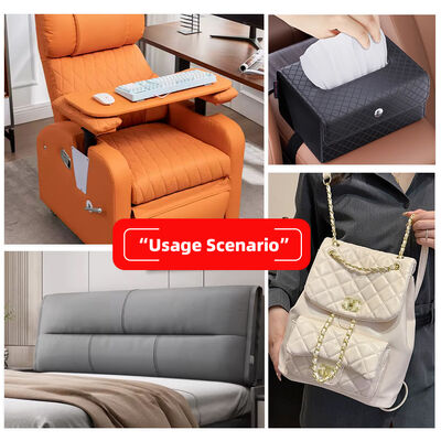 PVC 3mm 스폰지 텍스처 가짜/합성 가죽 반 스크래치 방수 부드러운 가구 덮개 소파 마사지 의자 자동차 좌석