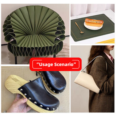 PVC 리치 곡물 양면 합성 인조 가죽 소재 가방 테이블 매트 벨트 장식용 엠보싱 방수