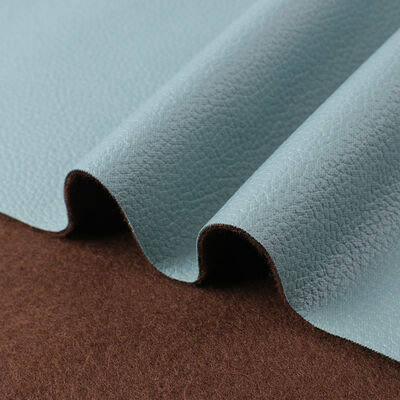 Semi PU Leatherite Tech Cloth Breathable Big Litchi Grain Synthetic Leather for Sofa Chair 자동차 좌석 벨트 가짜 가죽 직물