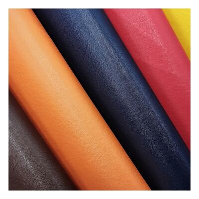 Wholesale Pvc Faux Leather Wallet Box Shoes Notebook Pinhole Pattern Artificial Synthetic Leather Fabric