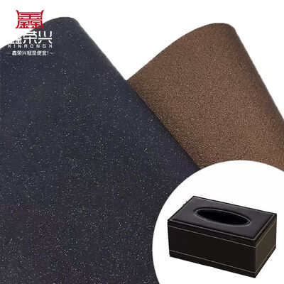 Pvc Sardines Grain Artificial Synthetic Leather for Packaging Wallet Box Shoes Notebook Faux Leather Fabric