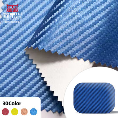 의류, 휴대폰 케이스, 슬리브, 박스용 방수 신축성 PU 카본 파이버 합성 가죽 - 내구성 있는 인조 가죽 공예 의류