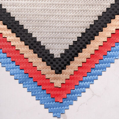 의류, 휴대폰 케이스, 슬리브, 박스용 방수 신축성 PU 카본 파이버 합성 가죽 - 내구성 있는 인조 가죽 공예 의류