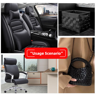 루프드 패브릭 직조 패턴 PVC 합성 가죽 엠보싱 신발 가방 가구 공예 자동차 인조 가죽 원단 스트레치