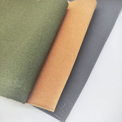 ECO 모방 스웨이드 미크로 섬유 PU 가루 합성 가죽 천 물 막대기 야외 신발 가방 손바닥 베개