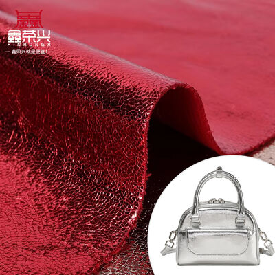 PU 소 금속 폭발 곡물 패턴 가짜 가죽 옷 장식용 화장품 가방 전화 케이스 노트북 가구