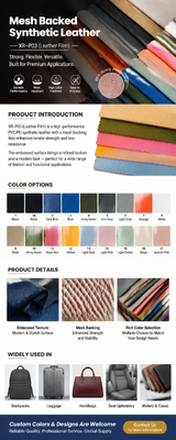 XR-P03 Flexible Packaging Leather products suitable for packaging automotive interiors furniture handbags footwear and clothing items