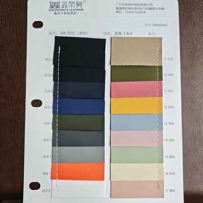 매트 가죽 필름 포장 제품 폭 넓은 PVC PU 및 반 PU 유형에서 사용할 수 있는 가죽 제품