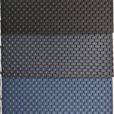 직물 질감 합성 가죽 PVC 롤과  Mesh 직물 뒷면 가방 지갑 가구
