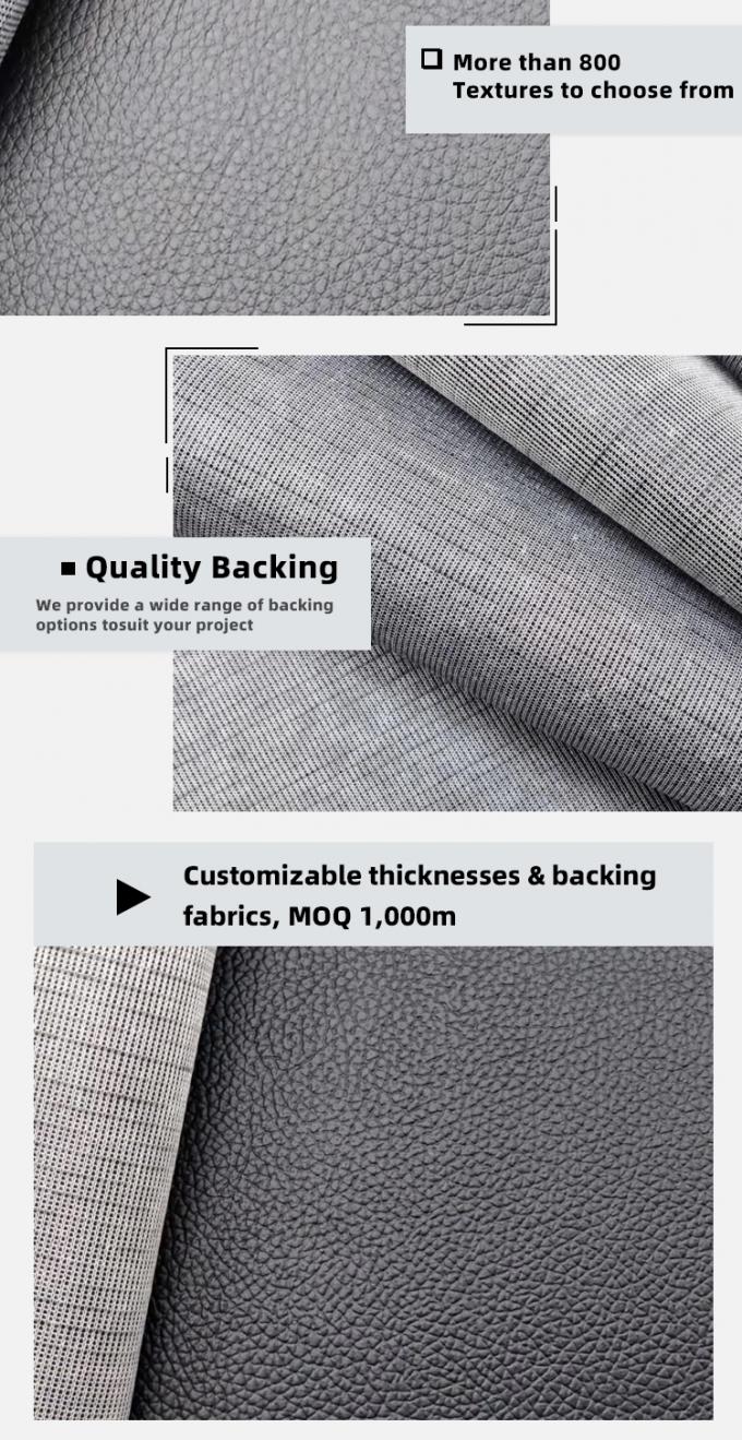 핫 세일 PVC 다양한 리치 곡물 패턴 인공 합성 가죽 저렴한 가격 의자 소파 신발 자동차 발 매트 인조 가죽 5