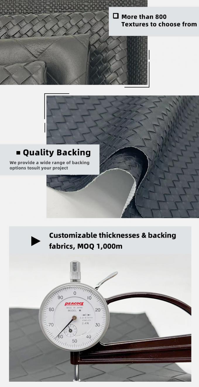 가구 포장용 PVC 직물 덩어리 가죽 5
