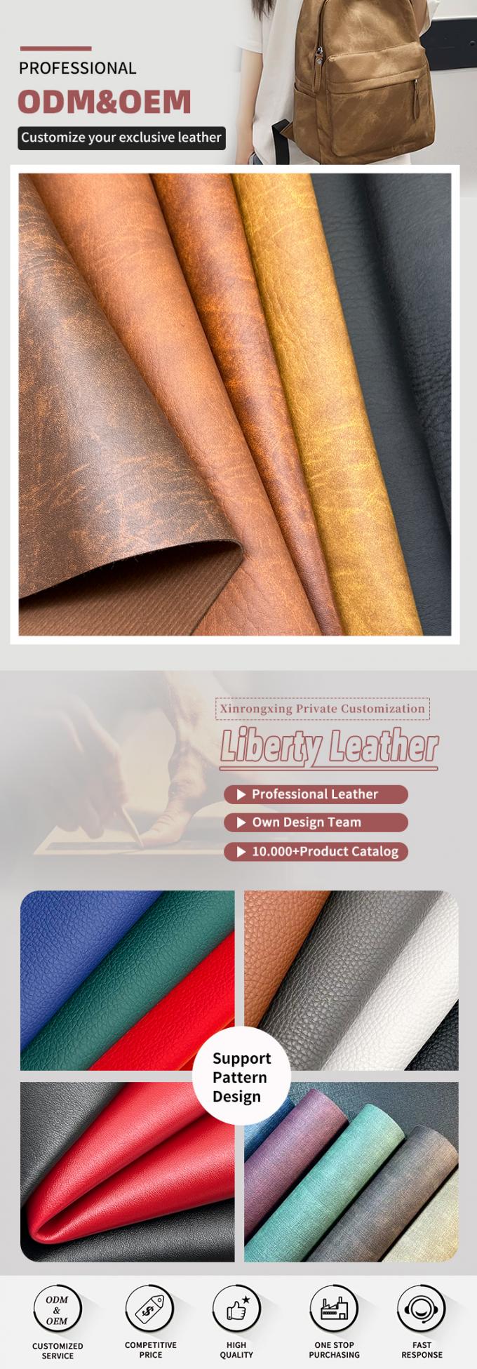 1.4mm PVC 코끼리 질감 가방 지갑 가구 용품 소파 가짜 가죽 재료 4