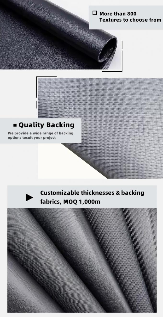 PVC 가구 가죽 내마모성 방수 140cm 폭 5