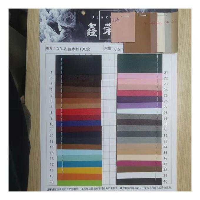 도매 PVC 가짜 가죽 지갑 상자 신발 노트북 핀홀 패턴 인공 합성 가죽 직물 16