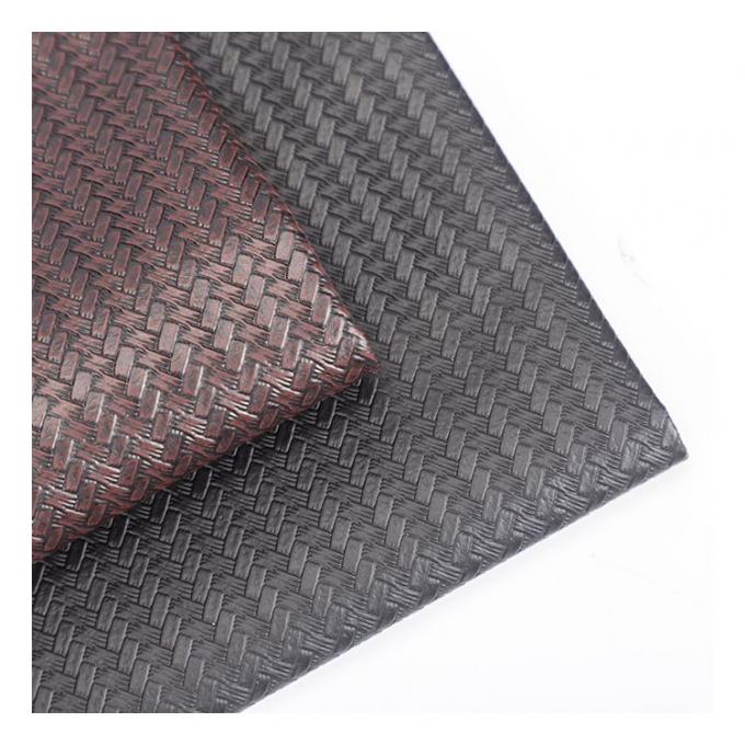 스팟 PVC 사선 직조 패턴 핸드백 가구 포장 지갑 상자 신발 노트북 인조 가죽 원단 11
