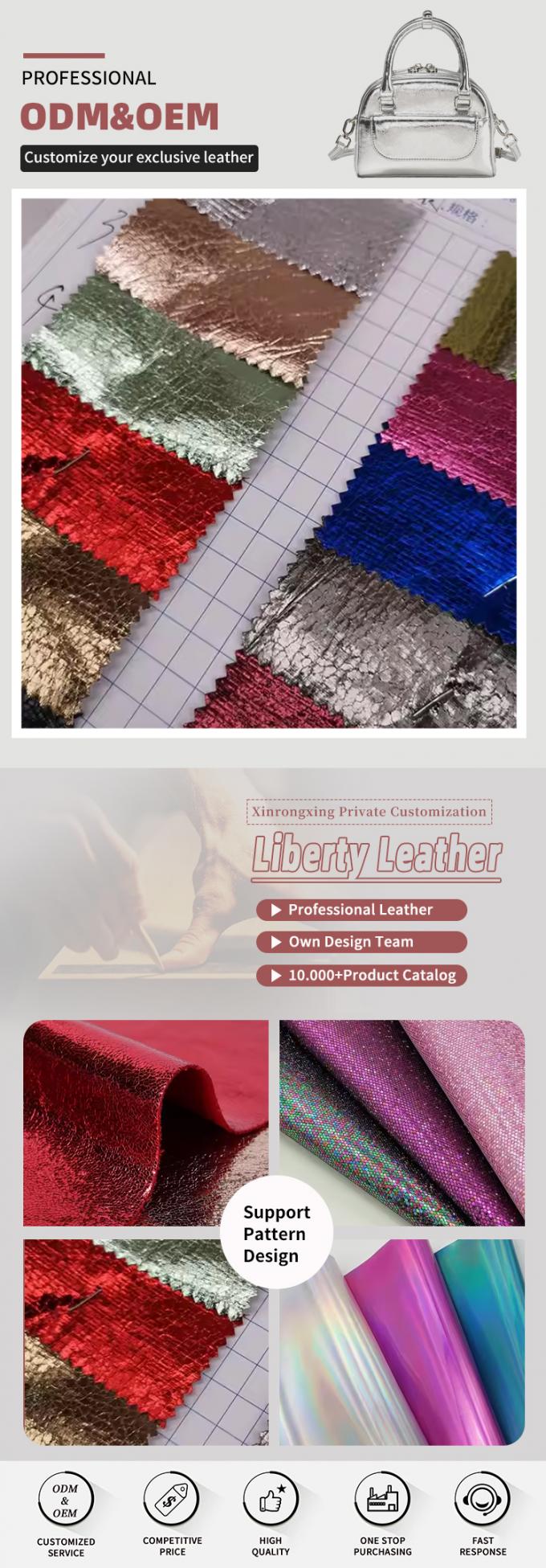 PVC 크로코다일 곡물 합성 가죽 직물 엠보스 워터 پروف 스트레칭 포트폴트 신발 노트북 소파 가방 가구 사용 4