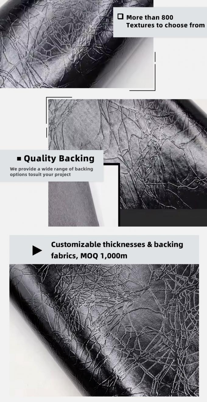 도매 PVC 하이라이트 006 하이라이트 번개 곡물 패턴 인공 합성 가죽 지갑 상자 신발 노트북 천 5