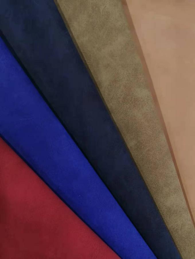 PU 누벅 가죽 합성 가죽 직물 모방 면화 바닥 신발 가방 노트북 직물 점포 소매 3