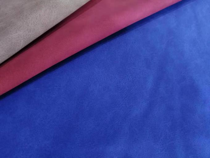 PU 누벅 가죽 합성 가죽 직물 모방 면화 바닥 신발 가방 노트북 직물 점포 소매 5