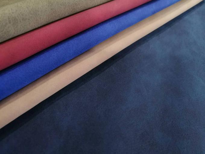 PU 누벅 가죽 합성 가죽 직물 모방 면화 바닥 신발 가방 노트북 직물 점포 소매 4