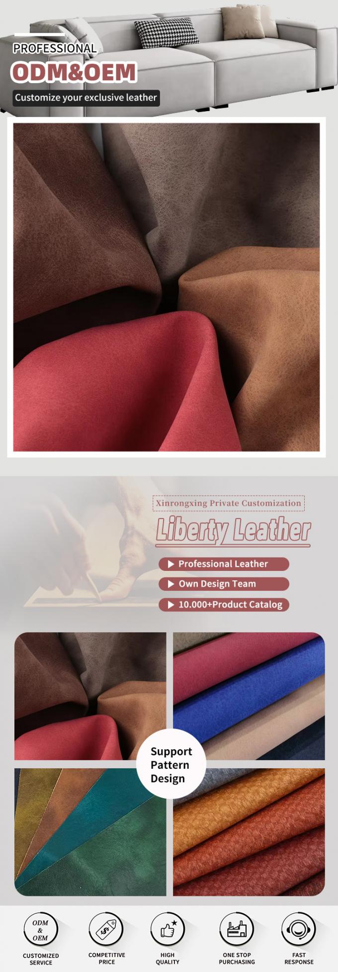 PU 얼음 양백 누벅 곡물 합성 가죽 가방 신발 지갑 장식 노트북 케이스 가짜 가죽 직물 4